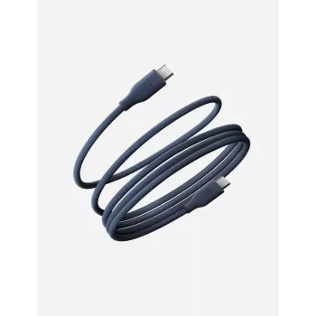 ENERGEA Helix 60 USB-C - USB-C -magneettikaapeli 480Mbps 60W 1,5m sininen