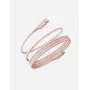 ENERGEA Helix 60 USB-C - USB-C -magneettikaapeli 480Mbps 60W 1,5m pinkki