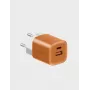ENERGEA Ampcharge GaN35 USB-C/USB-A PD/PPS/QC3.0 35W -seinälaturi oranssi