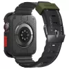 Skinarma Shokku Apple Watch -ranneke 45/44/42mm musta