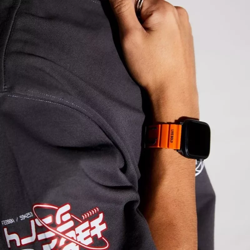 SKINARMA Shokku -ranneke Apple Watch 49/46/45/44mm - Smoke