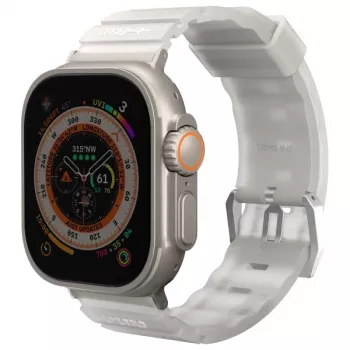 Skinarma Shokku Apple Watch -ranneke 49/46/45/44 mm Frost