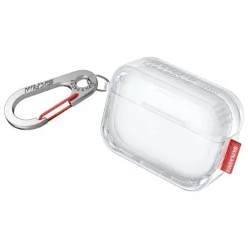 SKINARMA Saido -suojakotelo Apple AirPods Pro 2. sukupolvelle, läpinäkyvä