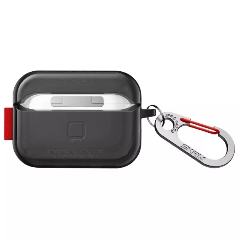 Skinarma Saido -suojakotelo Apple AirPods Pro 2:lle - musta