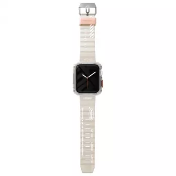 SKINARMA Shokku Apple Watch 45/44/42 mm silikoniranneke beige