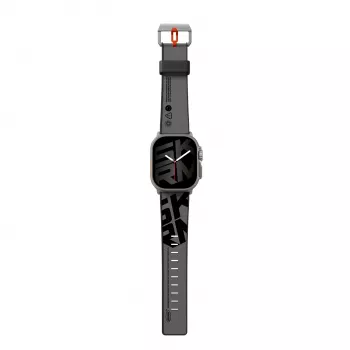 Skinarma Spunk Apple Watch -ranneke Pewter Green