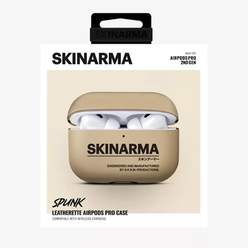 SKINARMA Spunk suojakotelo AirPods Pro 2. sukupolvi - norsunluu