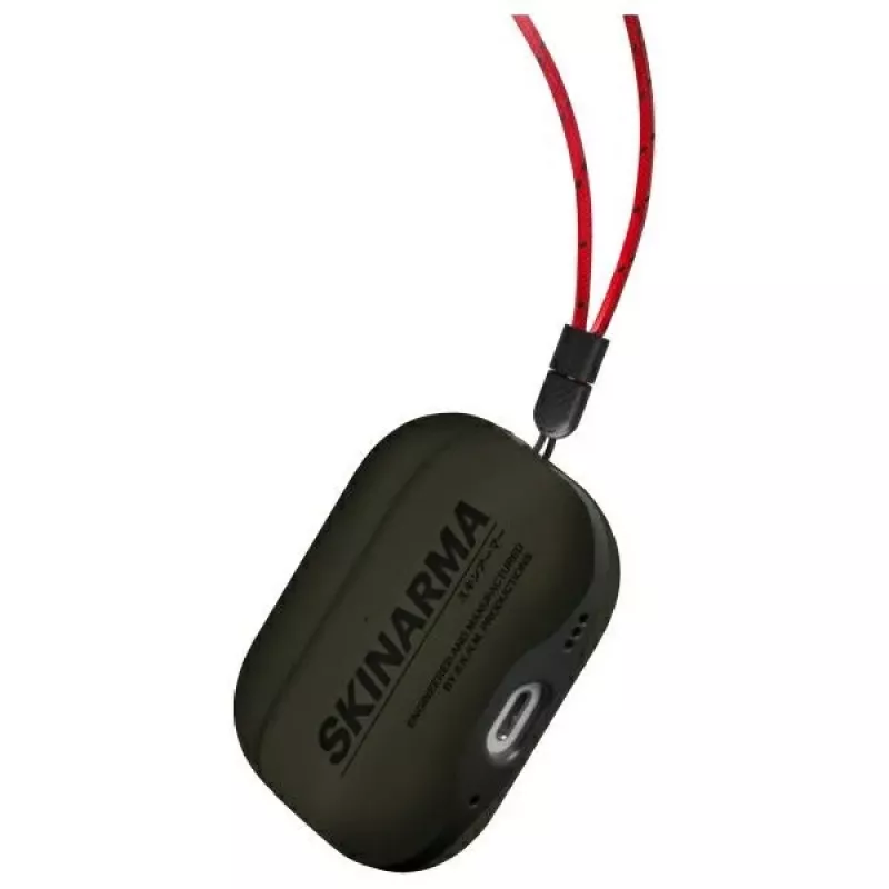 Skinarma Spunk kotelo AirPods Pro 2. sukupolvi - Pewter Green