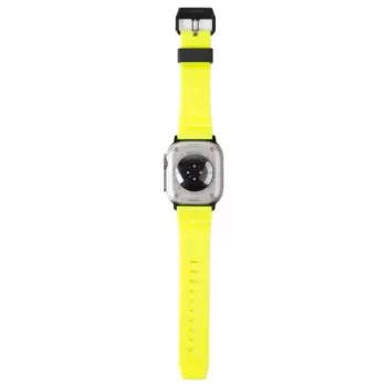 SKINARMA Shokku Apple Watch -ranneke 49/45/44 mm Electric Yellow