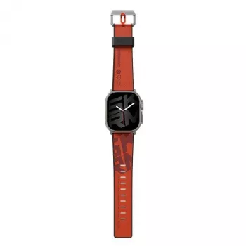 Skinarma Spunk Apple Watch -ranneke 49 mm oranssi