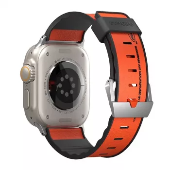 Skinarma Spunk Apple Watch -ranneke 49 mm oranssi