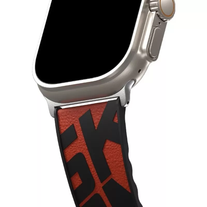 Skinarma Spunk Apple Watch -ranneke 49 mm oranssi