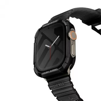 SKINARMA Kurono kotelo Apple Watch Ultra 49 mm - musta