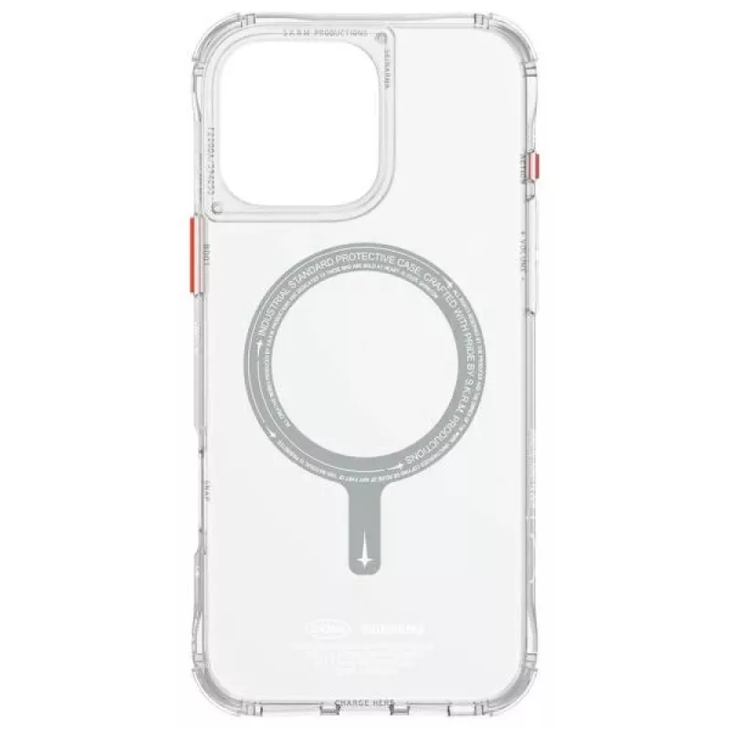 SKINARMA Saido Case iPhone 16 Pro 6,3 inch Magnetic Charging Clear
