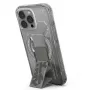 Skinarma Helio iPhone 16 Pro 6,3 inch Magnetic Charging + Grip Stand Case titaani