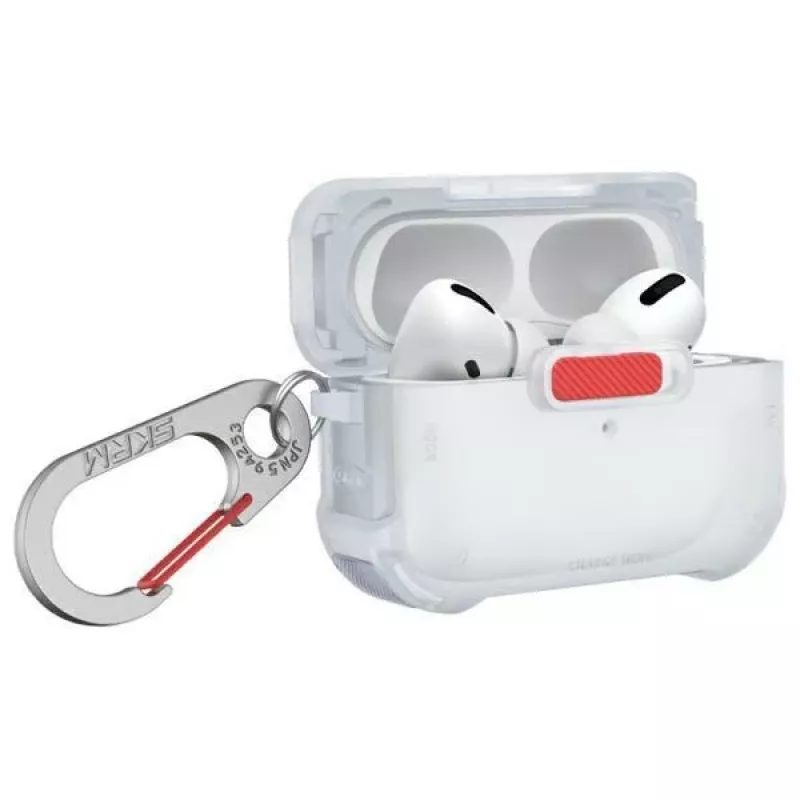 Skinarma Mecha Case AirPods Pro 2, Frost Translucent