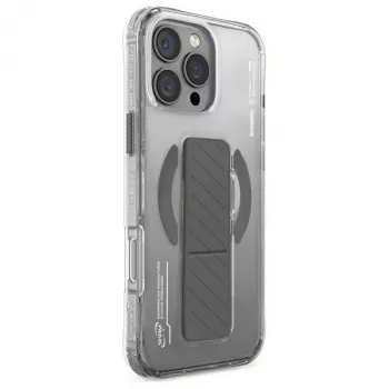 Skinarma Axon kotelo iPhone 16 Pro 6,3 tuuman näyttö, magneettilataus + kahvateline, titaani