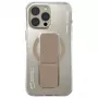 Skinarma Axon kotelo iPhone 16 Pro Max 6,9 tuuman näyttö, magneettilataus + kahvateline, samppanja
