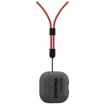 Skinarma Spunk -suojakuori laitteelle AirPods 4, Pewter Green