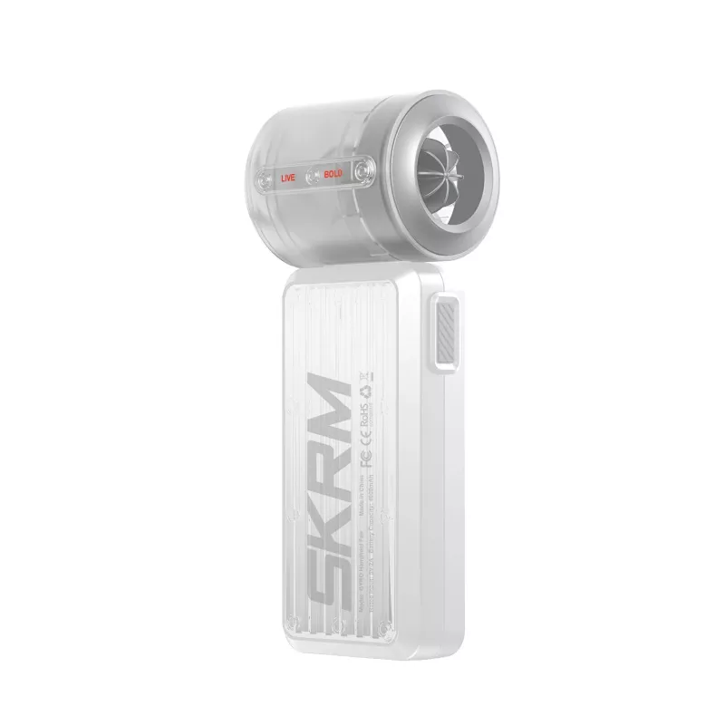 SKINARMA Gyro käsituuletin 4000 mAh valkoinen