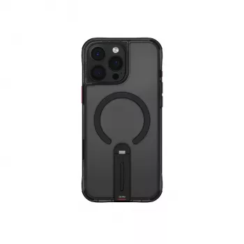 Skinarma Helix iPhone 16 Pro magneettilataus 360° kääntyvä jalustakotelo musta