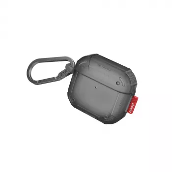 SKINARMA Mecha CE kotelo AirPods 4 - Smoke