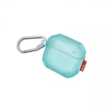 Skinarma Mecha CE kotelo AirPods 4 - turkoosi