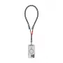 Skinarma Dyno Ve 2-in-1 USB-C - USB-C kaularihmakaapeli, 80 cm, musta