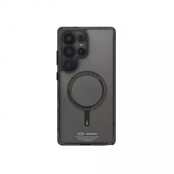 Skinarma Saido MagSafe-kotelo Samsung Galaxy S25 Ultra, musta