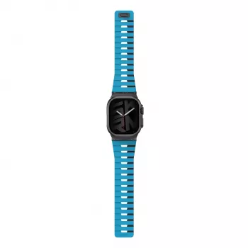 SKINARMA Gemini Apple Watch -ranneke 49/46/45/44 mm sininen