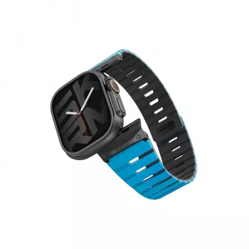 SKINARMA Gemini Apple Watch -ranneke 49/46/45/44 mm sininen