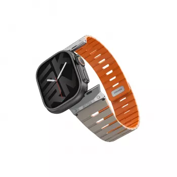Skinarma Gemini -ranneke Apple Watch 49/46/45/44 mm harmaa