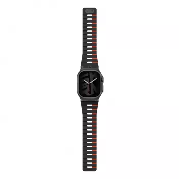 Skinarma Gemini -ranneke Apple Watch 49/46/45/44 mm Sienna