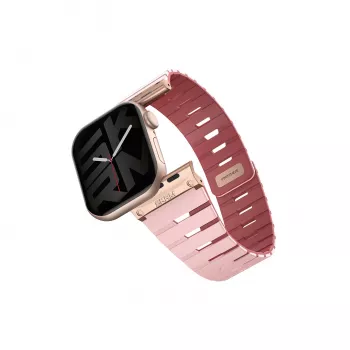 Skinarma Gemini -ranneke Apple Watch 42/41/40 mm pinkki