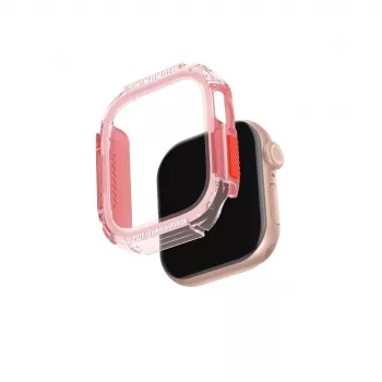 Skinarma Atom -kotelo Apple Watch 42 mm pinkki