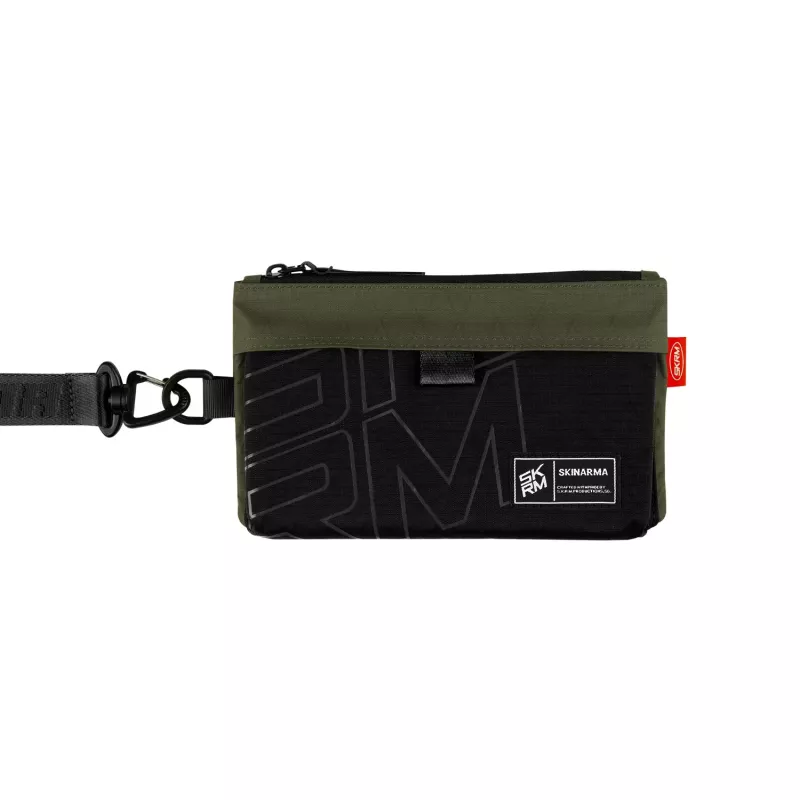 Skinarma Jager Crossbody-puhelinpussi oliivinvihreä