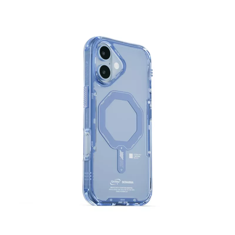SKINARMA Saido magneettinen latauskotelo Apple iPhone 17 - sininen