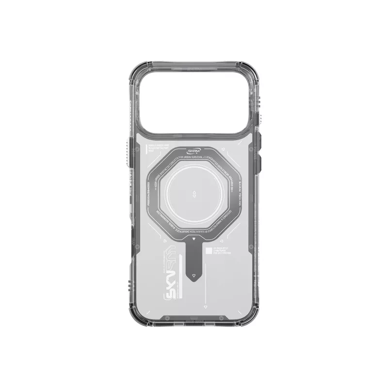 SKINARMA Magma -kotelo iPhone 17 Pro Max magneettilataus Graphite