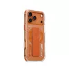 SKINARMA Helio -kotelo iPhone 17 Pro Max magneettilataus + Grip Stand oranssi
