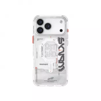 Skinarma Sonix -kotelo Apple iPhone 17 Pro, magneettilataus, läpinäkyvä