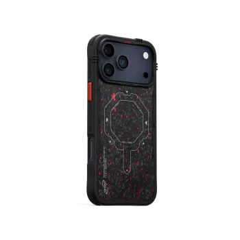Skinarma Vektor kotelo iPhone 17 Pro Maxille magneettilataus musta