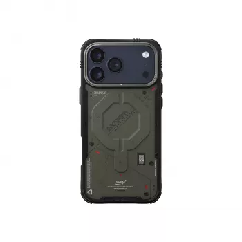 Skinarma Vigor MagSafe -kotelo iPhone 17 Pro, vihreä