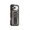Skinarma Aegis -kotelo iPhone 17 Pro, Magnetic Charging + Grip Stand, harmaa
