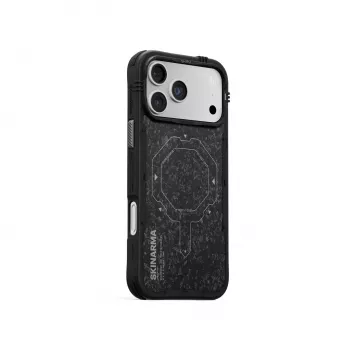 Skinarma Vektor MagSafe -kotelo iPhone 17 Pro, Onyx Black