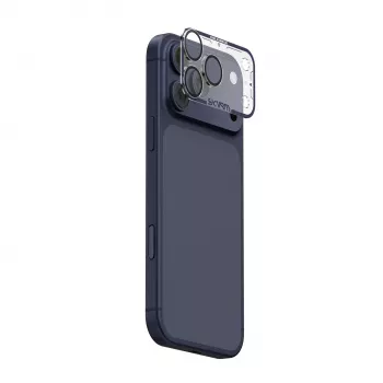 Skinarma Magma Full Matte Camera Lens Protector iPhone 17 Pro, sininen