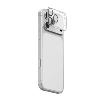 Skinarma Magma täysin mattapintainen kameran linssinsuoja iPhone 17 Pro Maxille - harmaa