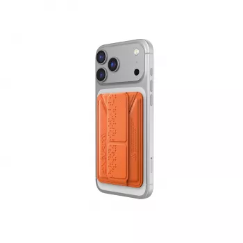 SKINARMA Kado Haxa magneettinen korttikotelo kahvateline oranssi