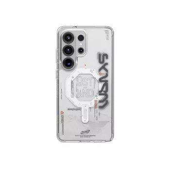 Skinarma Sonix Hybrid -takakansi Samsung Galaxy S26 Ultralle, läpinäkyvä