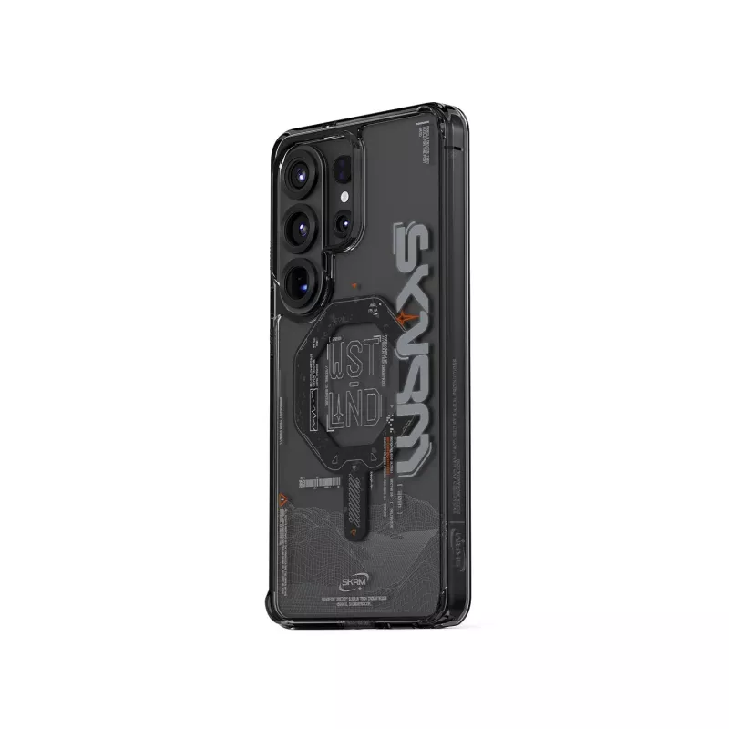 Skinarma Sonix -takakansi Samsung Galaxy S26 Ultralle, musta