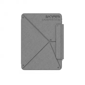 Skinarma Trilon -suojakuori laitteelle iPad Air 11 (M2, 2024) / iPad Air 11 (M4, 2026), harmaa